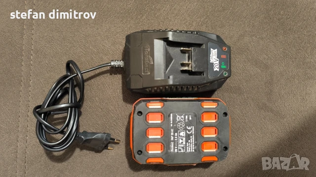 Florabest батерия и зарядно FAP 20 A2 - FRTA 20 A1, снимка 6 - Други инструменти - 51014516