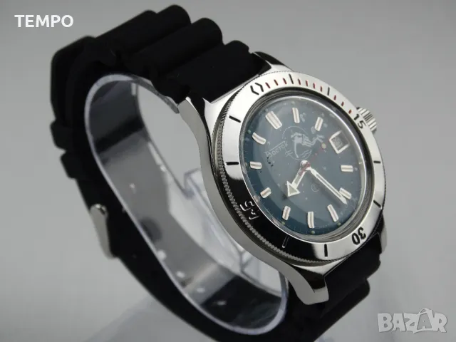 ВОСТОК АМФИБИЯ АВТОМАТИЧЕН -“SCUBA DUDE” ref: 120059 , снимка 7 - Мъжки - 42201949