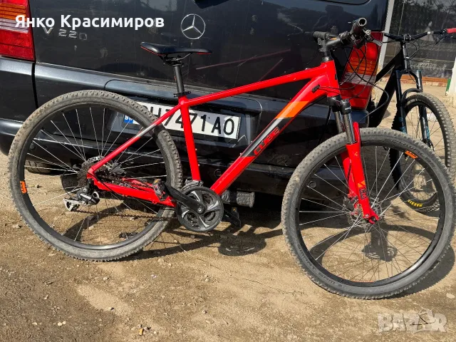 Алуминиев велосипед Cube 27.5     , снимка 3 - Велосипеди - 56409340
