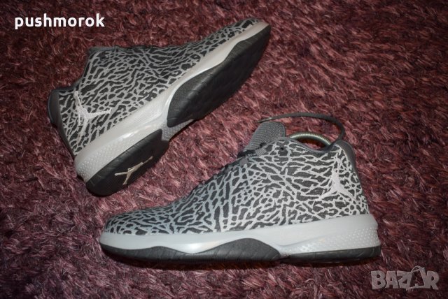 NIKE JORDAN B.FLY Mens Wolf Grey Trainers , снимка 6 - Маратонки - 34568804