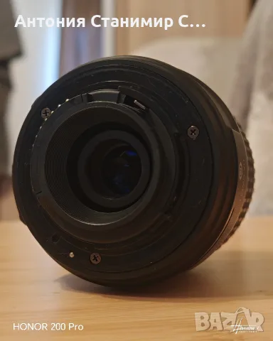 Nikon 18-55mm обектив, снимка 5 - Обективи и филтри - 56129523