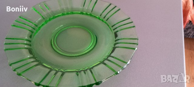 Стъклен поднос, снимка 2 - Други - 40619186