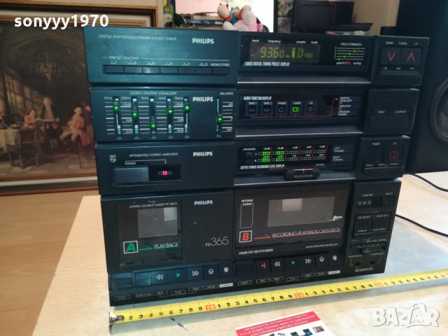 philips tuner/amplifier/deck-made in belgium 1409211922, снимка 3 - Ресийвъри, усилватели, смесителни пултове - 34134477