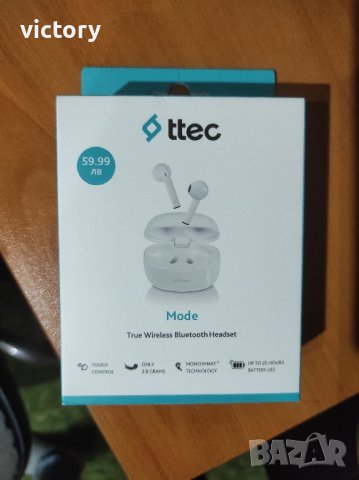 нови Bluetooth слушалки ttec