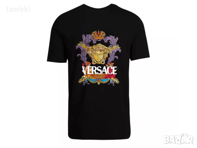 Мъжки Тениски Versace принт Нови модели,цветове и размери , снимка 5 - Тениски - 34513016