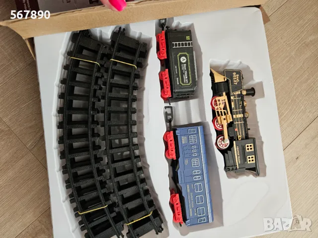 Комплект влак, снимка 2 - Влакчета, самолети, хеликоптери - 50267227