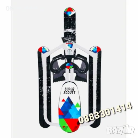 Шейна Чук и Гек с предни и задни ски , снимка 3 - Зимни спортове - 48558130