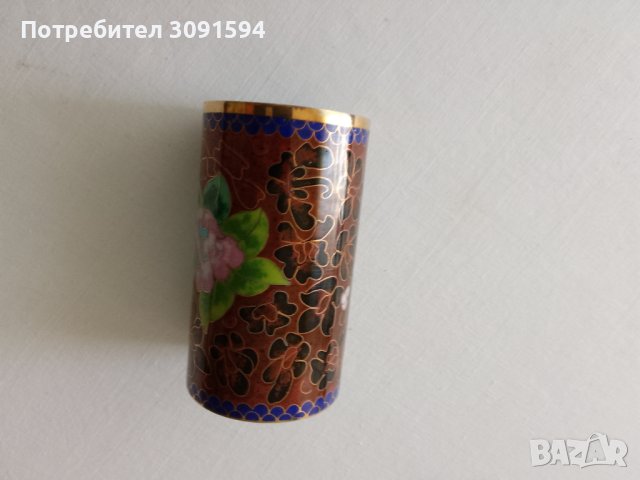 Древна Стара произведена във Китай ,колекционерска ,поставка писалки ,моливи ,също се е използвала з, снимка 4 - Други ценни предмети - 41596321