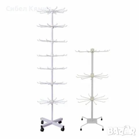 Метален въртящ се стелаж – практично и стилно решение за съхранение, снимка 7 - Други - 49157427