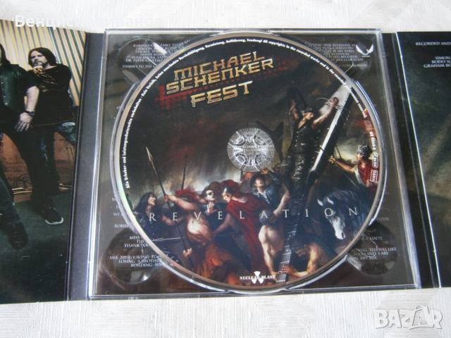 MICHAEL SCHENKER FEST - REVELATION / НОВ ОРИГИНАЛЕН ДИСК , снимка 4 - CD дискове - 36238901