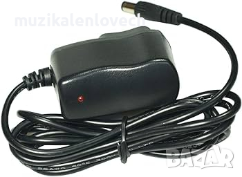 Professional power adapter for guitar pedal 9V DC 0.5A Захранващ адаптер за 5 китарни ефекта+кабели, снимка 5 - Китари - 44622992