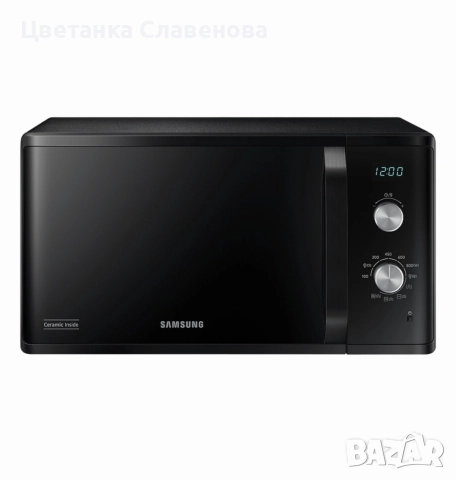 Микровълнова фурна Samsung MG23K3614AK, 23 л, 1250 W, LED дисплей, 6 степени на мощност