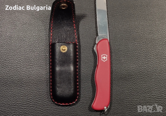 Кожен калъф за сгъваем нож Victorinox, ръчна изработка , снимка 3 - Ножове - 44822823