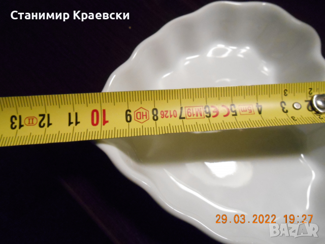 Creme Brulee Set 7 - 6 white porcelain hearts and burner, снимка 7 - Други - 36299867