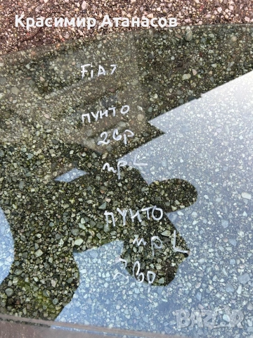 Странично стъкло предно лява за Фиат Гранде пунто. 2006-2011г. Две врати , снимка 2 - Части - 53739256