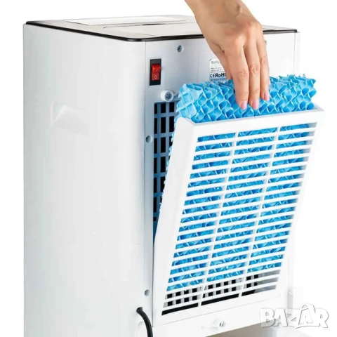 ПРОМО!! Мобилен охладител и отоплител Muhler MC-6066H, 2000W, LED, Бял, снимка 8 - Климатици - 51061056