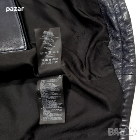 G-STAR Motac-O Biker Оригинално Кожено Мъжко Яке М, снимка 12 - Якета - 51945177