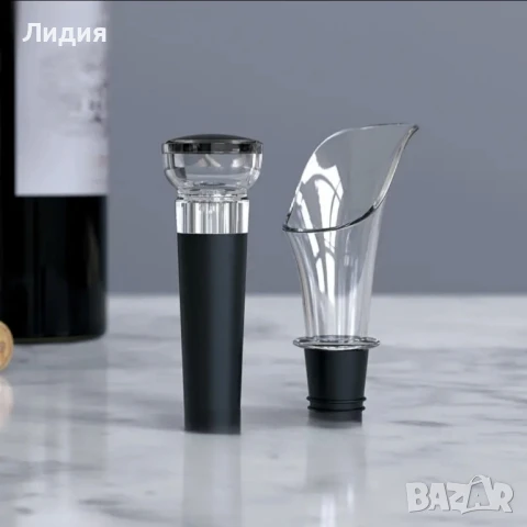 Електрически тирбушон с вакум тапа -4 в 1, снимка 7 - Други - 50499751