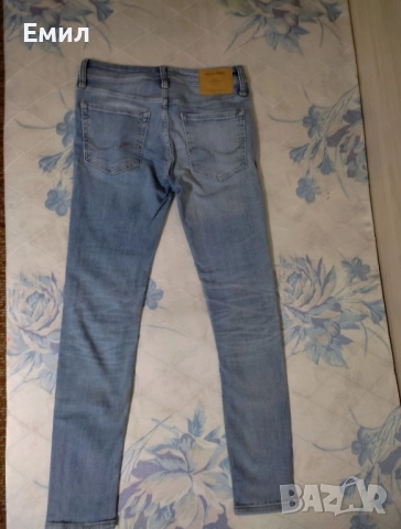 Мъжки прилепнали дънки Jack & Jones, снимка 2 - Дънки - 52188184