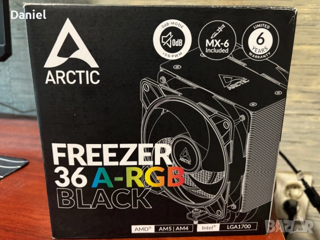 Охладител за процесор Arctic Freeze 36 ARGB