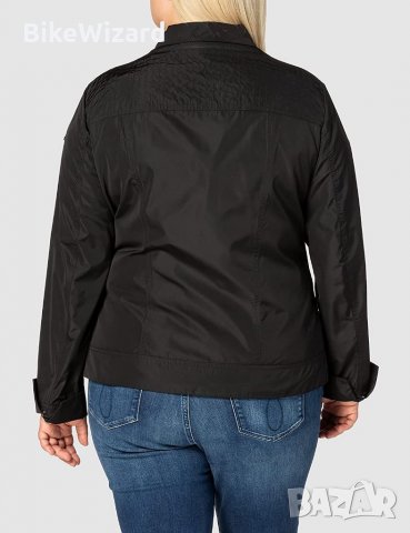Geox Дамско W ANNYA BIKER яке от ПОЛИЕСТ, ЧЕРНО, DE 42 (I48), снимка 5 - Якета - 34753808