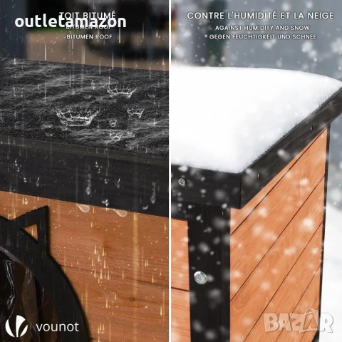 Къщичка за котки VOUNOT®, снимка 4 - За котки - 53827704