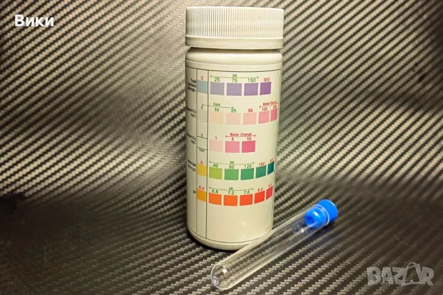Тест за вода и аквариум pH KH GH NO2 NO3, снимка 2 - Други - 49331124