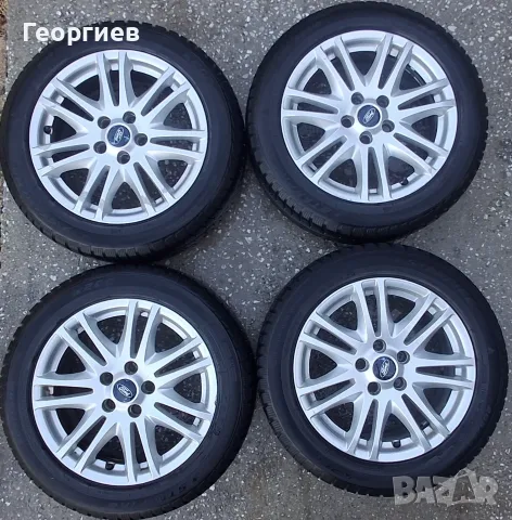 Оригинални лети джанти Ford 16" със зимни гуми