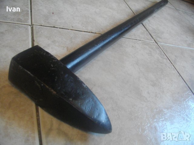 Нов Метален Олекотен Голям Чук-72см/3,0кг-Тип Шлосерски-Метална Дръжка/Глава 145х45х45мм, снимка 2 - Други инструменти - 42115773