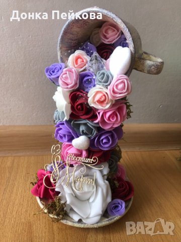 Водопад от цветя , подарък за всеки повод, снимка 3 - Декорация за дома - 32481333