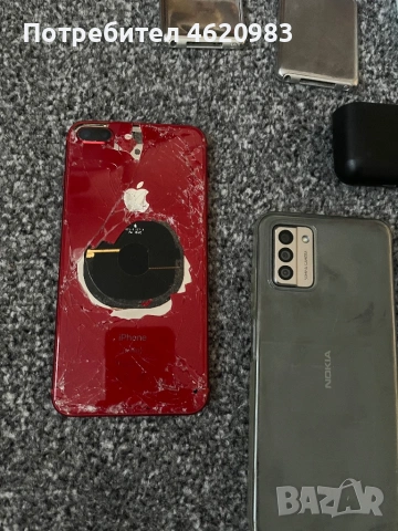 Работещи телефони Nokia , IPhone 8 Plus ,  BlackBerry , Cat , Samsung , ipod , Адаптер , зарядно , снимка 7 - Apple iPhone - 53056575