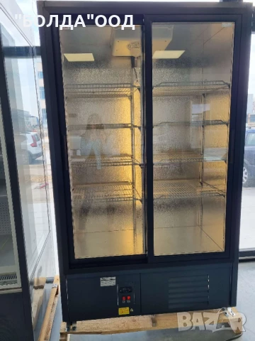 КРАЙСТЕННА ХЛАДИЛНА ВИТРИНА 120x70 с 24 месеца гаранция, снимка 2 - Хладилни витрини и фризери - 36128572