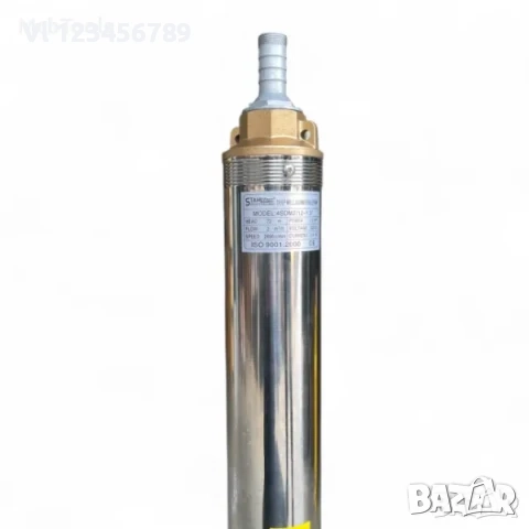 Дълбочинна сондажна водна помпа 1.0кW с турбина 1.5'' StahlMayer, снимка 3 - Напояване - 52267472