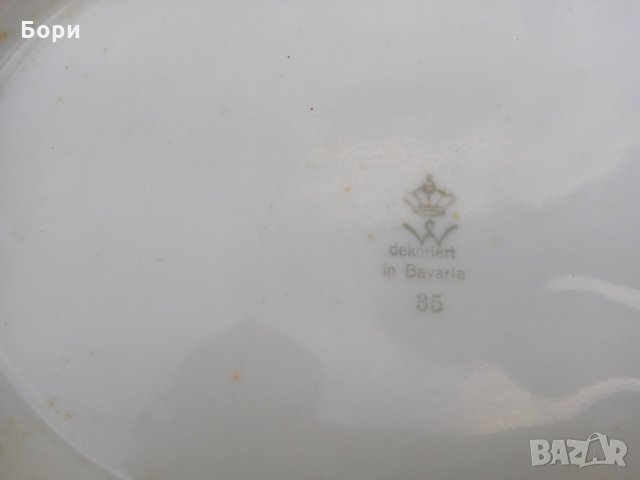 Стар немски супник, снимка 6 - Чинии - 35985921