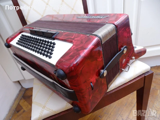 Акордеон Велтмайстер Стела 80 баса, снимка 14 - Акордеони - 50877202