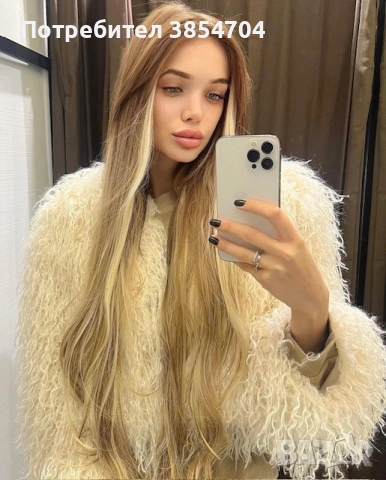 палто естествена кожа Лама*с/Л, снимка 8 - Палта, манта - 53634442