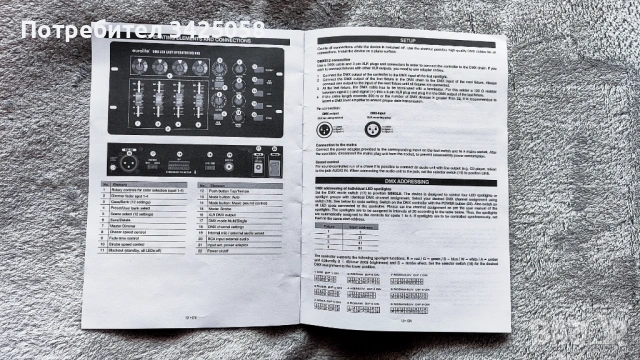 Контролер осветление Eurolite DMX LED EASY Operator Deluxe, снимка 8 - Лед осветление - 53731891