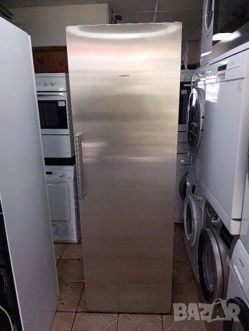 Огромен иноксов вертикален фризер Сименс Siemens с 8 чекмеджета Made in Germany 2 години Гаранция!