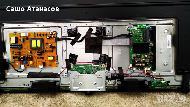 TELEFUNKEN D58U660N1CW със счупена матрица ,17IPS72 ,17MB230 ,CV580U1-T01-CB-1 ,VES580QNZT-N2-Z01, снимка 4 - Части и Платки - 36154930