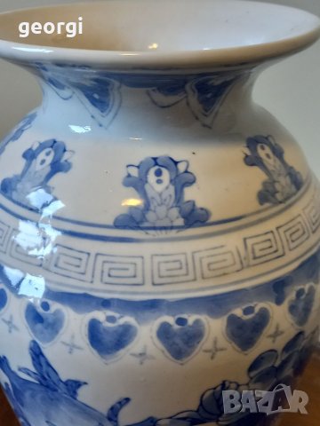 Немска порцеланова ваза , снимка 4 - Вази - 38767419