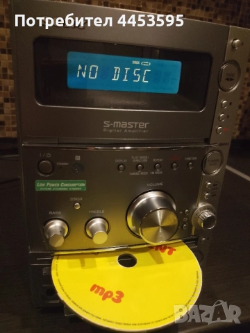 SONY CMT-CPZ2, снимка 2 - Ресийвъри, усилватели, смесителни пултове - 53624365