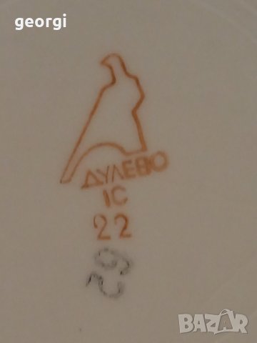 Руски порцеланов сервиз Дулево    14/2, снимка 2 - Антикварни и старинни предмети - 41975762