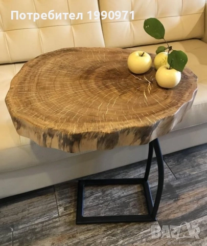 Маси от масив с жив ръб по ваш модел. Орех, дъб, бряст, туморна топола.топола, снимка 6 - Маси - 52471650