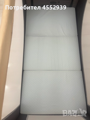 Преносима детска кошарка с матраче, снимка 7 - Бебешки легла и матраци - 51659019