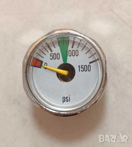 Универсален манометър 0-1500psi, 0-2000psi, 0-3000psi, манометър 25мм