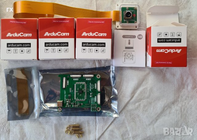 4x 64MP AF за Raspberry Pi четворна камера кит , снимка 3 - Други - 41352928