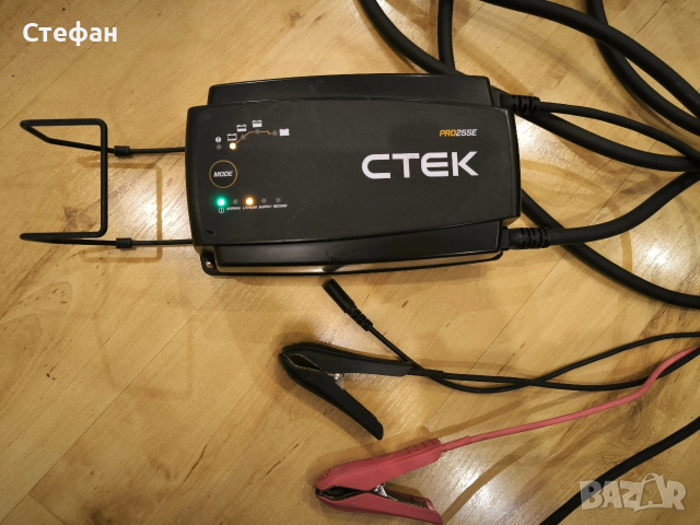 CTEK PRO25S, зарядно устройство за автомобилни акумулатори , снимка 2 - Аксесоари и консумативи - 53205296