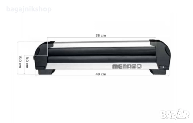 Багажник за ски Menabo Iceberg, снимка 4 - Аксесоари и консумативи - 52479832
