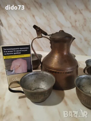 Стар комплект за кафе , снимка 3 - Други ценни предмети - 48236612