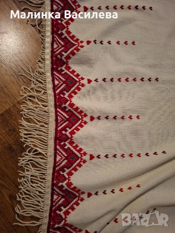 перде с Българска бродерия , снимка 4 - Антикварни и старинни предмети - 52336447